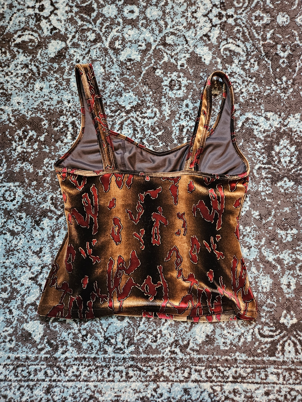 Stunning Papillon Blanc Velvet top! - Picture 6 of 8